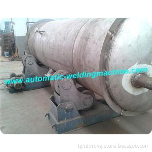 Self Aligning Pipe Welding Rotator For Pressure Vessel and